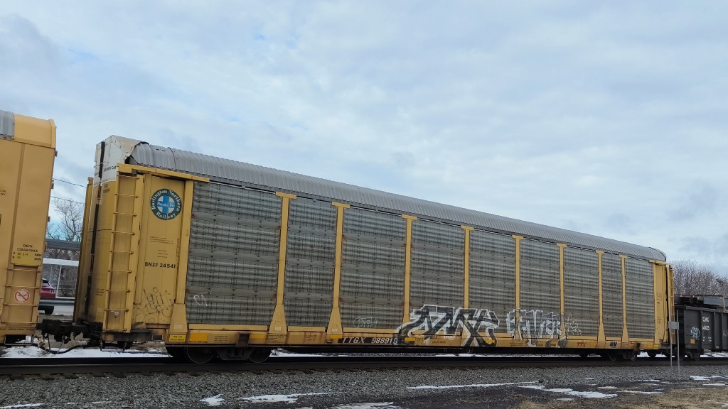 BNSF 24541 (Body) TTGX 988919 (Flat)